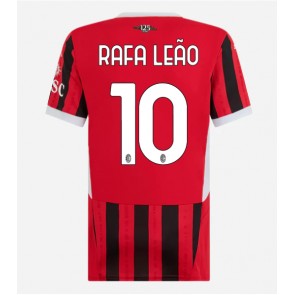 AC Milan Rafael Leao #10 Hemmatröja Kvinnor 2024-25 Kortärmad